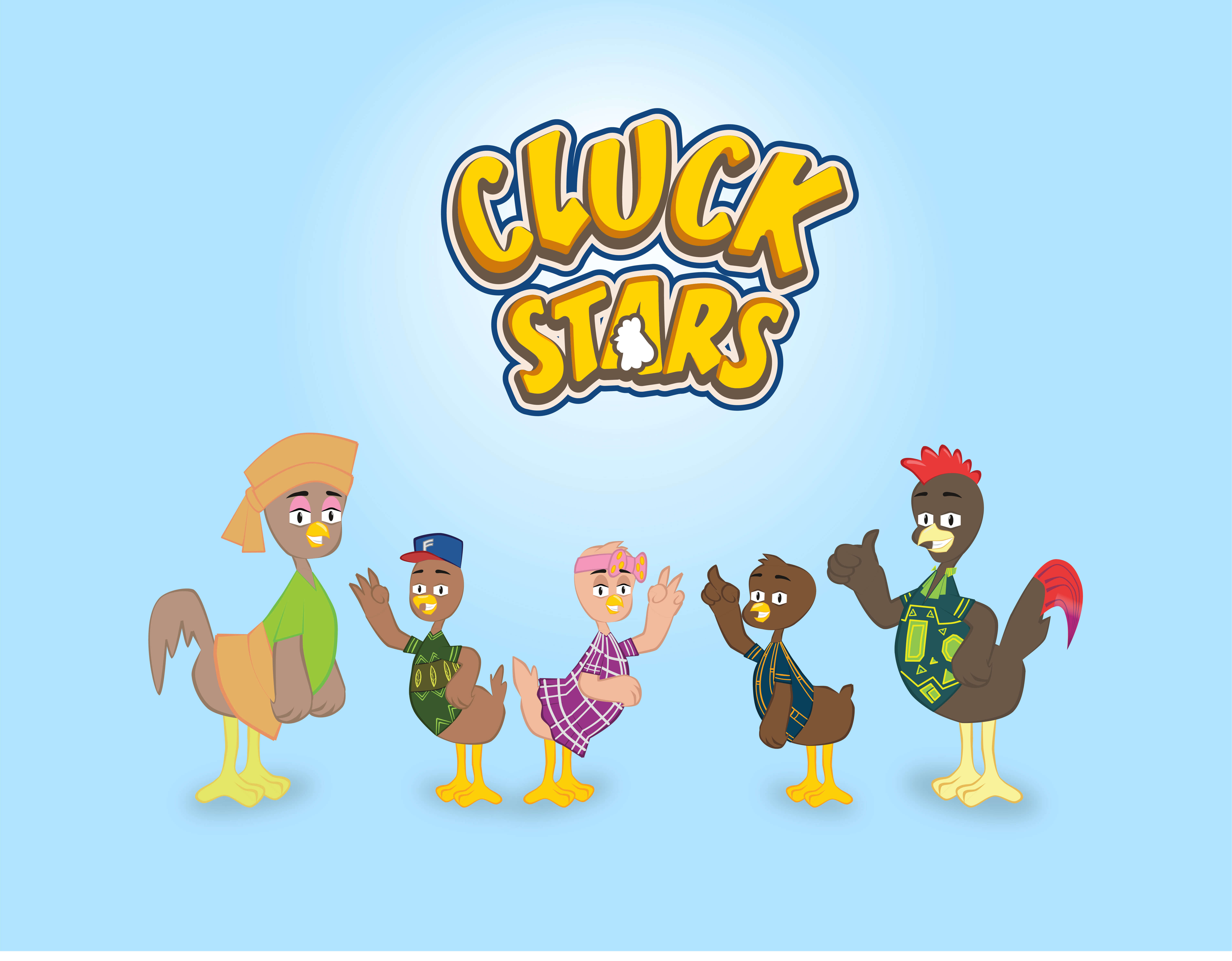 Cluckstars TV Series key art